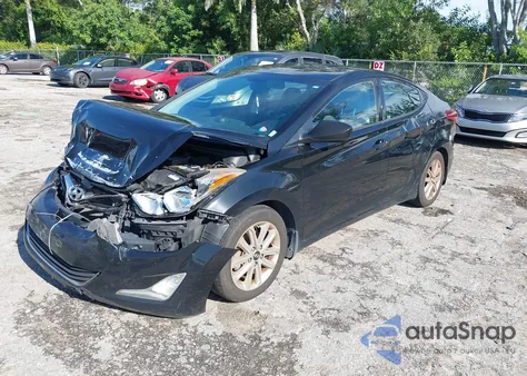 2015 Hyundai Elantra Se from USA, damaged, VIN KMHDH4AE7FU383914